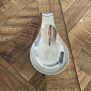 MOSAIC STAINLESS STEEL SPOON REST